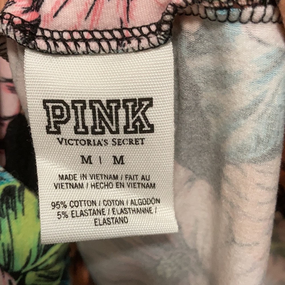 PINK hibiscus Hawaiian flower pencil skirt medium - Picture 7 of 7